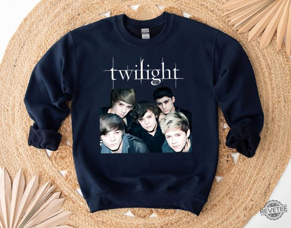 1D As Twilight Shirt The Twilight Saga Edward Cullen Shirt One Direction As Twilight Shirt One Direction Twilight Shirt Hoodie Sweatshirt revetee 5