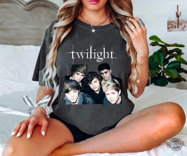 1D As Twilight Shirt The Twilight Saga Edward Cullen Shirt One Direction As Twilight Shirt One Direction Twilight Shirt Hoodie Sweatshirt revetee 6