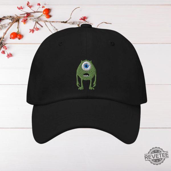 Mike Wazowski Embroidered Hat Mike Wazowski Hat Monster University Hat Mike Wazowski Eye Hat Sulley Monsters Inc Hat Cap revetee 2