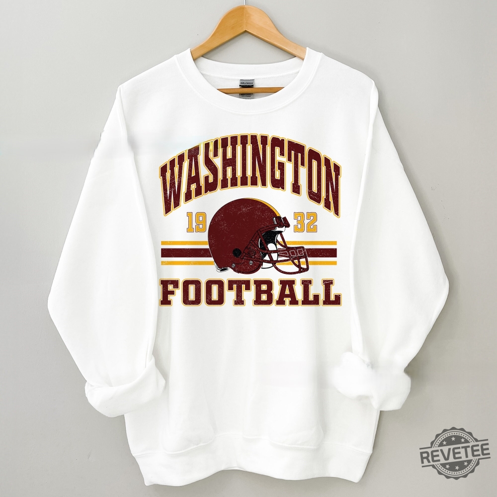 Washington Football Vintage Sweatshirt T Shirt Washington Crewneck Commander Sweater Washington Fan Gift Washington T Shirt