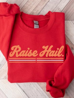 Raise Hail Sweatshirt Raise Hail Shirt Raise Hail Crewneck Raise Hail Hoodie Commanders T Shirt Washington Fans Apparels revetee 3