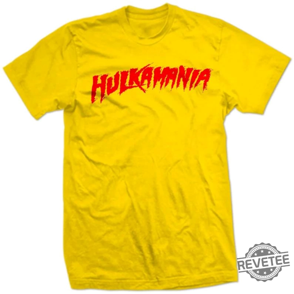 Hulkamania T Shirt Hoodie Sweatshirt Hulk Hogan Wrestle Fight Wrestlemania Wwe Shirt