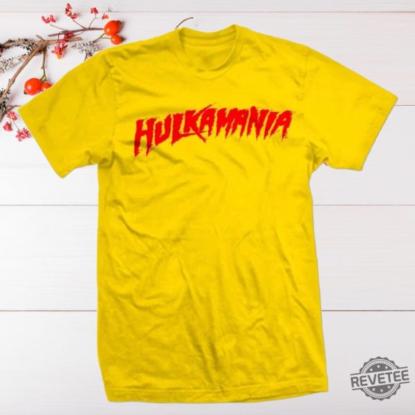 Hulkamania T Shirt Hoodie Sweatshirt Hulk Hogan Wrestle Fight Wrestlemania Wwe Shirt revetee 2