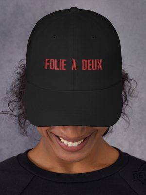 Joker Folie A Deux Baseball Hat Joker Folie A Deux Hat Joker Folie A Deux Cap Lady Gaga Folie A Deux Hat revetee 2