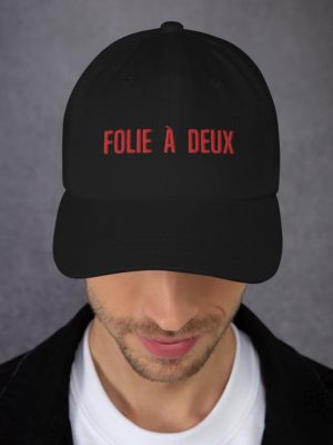 Joker Folie A Deux Baseball Hat Joker Folie A Deux Hat Joker Folie A Deux Cap Lady Gaga Folie A Deux Hat revetee 3