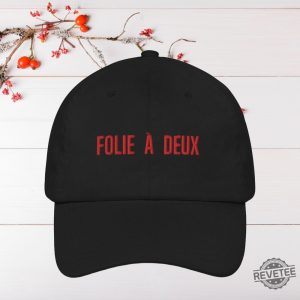 Joker Folie A Deux Baseball Hat Joker Folie A Deux Hat Joker Folie A Deux Cap Lady Gaga Folie A Deux Hat revetee 5