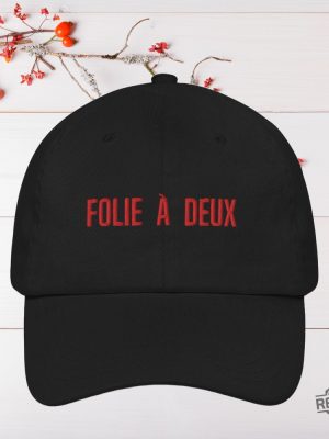 Joker Folie A Deux Baseball Hat Joker Folie A Deux Hat Joker Folie A Deux Cap Lady Gaga Folie A Deux Hat revetee 5