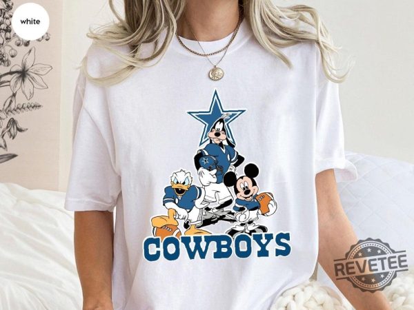 Disney Football Shirts Football Mickey Shirt Disney Sport Shirts Donald Duck Matching Disney Family Shirts Football Matching Shirts revetee 1