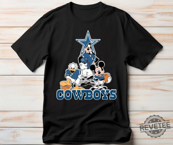 Disney Football Shirts Football Mickey Shirt Disney Sport Shirts Donald Duck Matching Disney Family Shirts Football Matching Shirts revetee 2