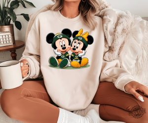 Disney Football Shirts Football Mickey And Minnie Sweatshirt Disney Sport Hoodie Family Matching Disney Football Sweater revetee 3