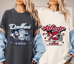 Custom Retro Dallas Mickey Shirt Atlata Mickey Shirt Cincinati Mickey Shirt Chicago Mickey Shirt Seattle Mickey Shirt Pittsburgh Mickey Shirt Hoodie revetee 2