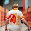 Duvin X Buccaneers Cabana Shirt Buccaneers Creamsicle Shirt Duvin Design Buccaneers Cabana Hawaiian Shirt revetee 1