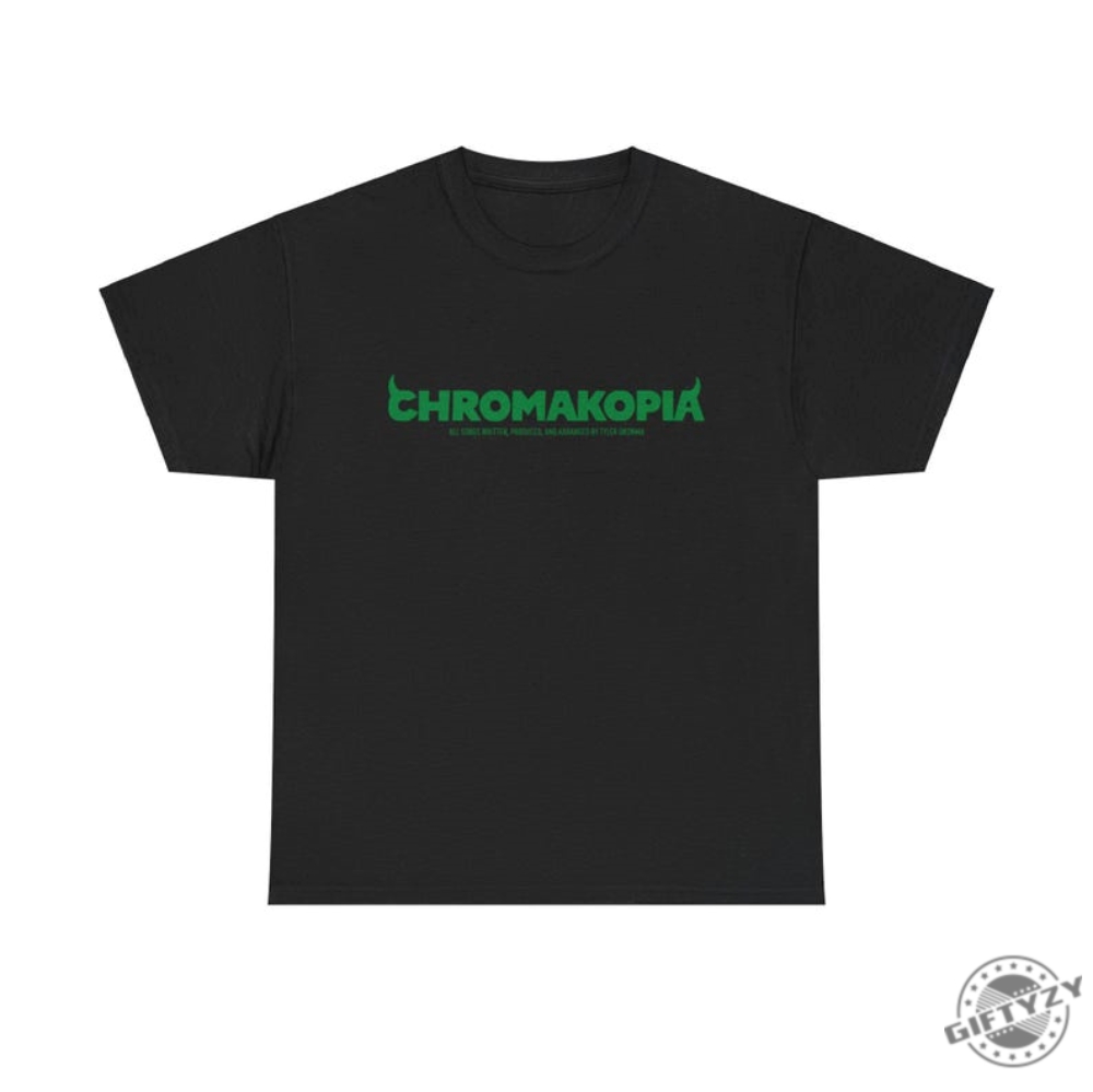 Chromakopia Logo Tyler The Creator Shirt Chromakopia Album Y2k Rave Tee Party Girl Music Merch Outfit Tyler The Creator Merch