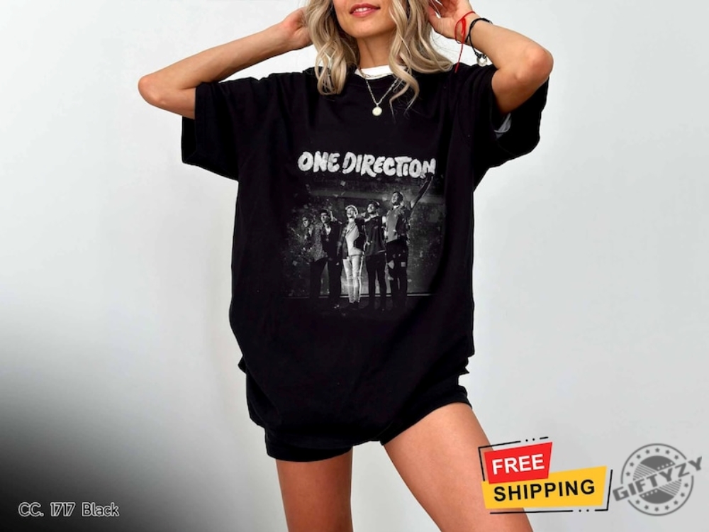 One Direction Shirt One Direction Graphic Tshirt 1D Retro One Direction Fan Xmas Gift Shirt For Fan