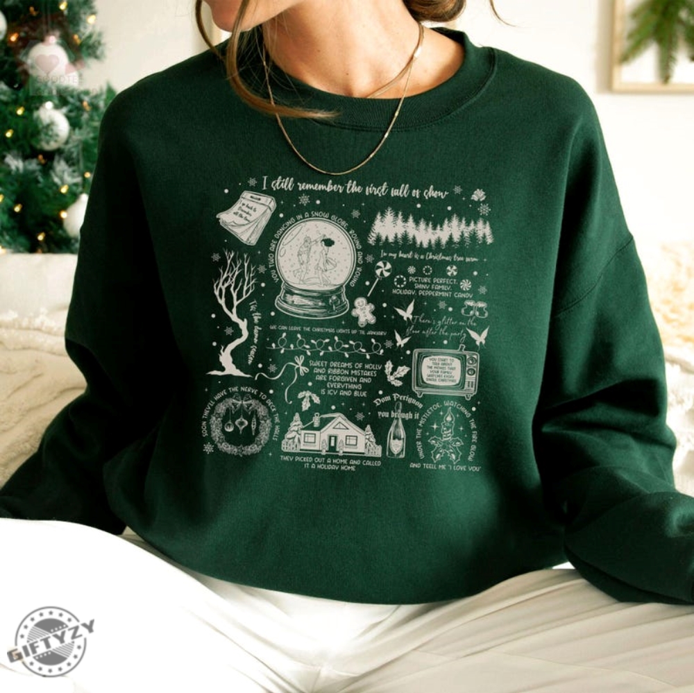 Swiftmas Christmas Collection Shirt Cozy Swiftie Winter Sweater Swifties Inspired Hoodie Christmas Holiday Tshirt Music Fan Christmas Gift