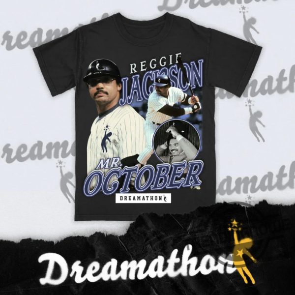 Jazz Chisholm Rocks Reggie Jackson October Shirt Celebrate Baseball Legends trendingnowe 1