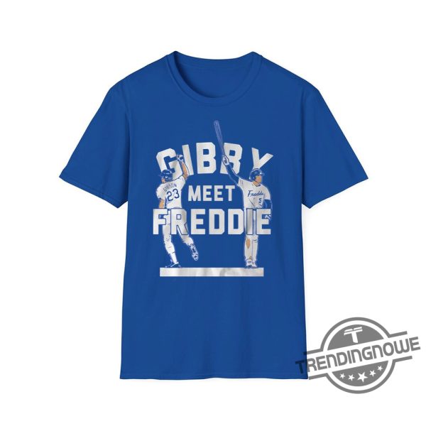 Kirk Gibson Freddie Freeman Gibby Meet Freddie Shirt Celebrate Baseball Legends trendingnowe 2