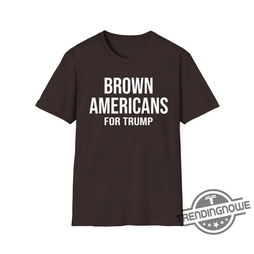 Martin Shkreli Brown Americans For Trump Shirt  Bold Political Statement Tee