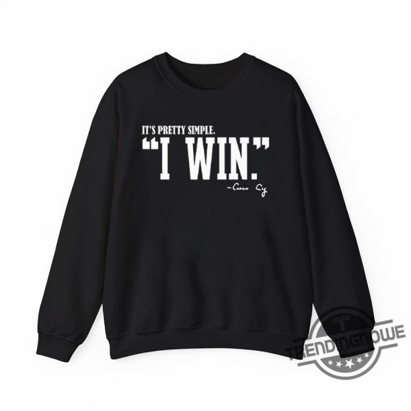 Its Pretty Simple Curt Cignetti I Win Coach Cig Shirt Celebrate The Winning Coach trendingnowe 1