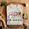 Bluey Friends Shirt Hoodie Sweatshirt Bluey Family Shirts Bluey Theme T Shirt Bluey Eras Tour Bluey For Mom Bluey For Dad Bluey And Bingo Bluey Birthday revetee 1