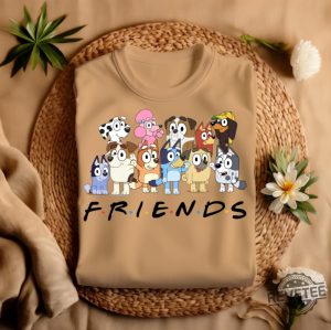 Bluey Friends Shirt Hoodie Sweatshirt Bluey Family Shirts Bluey Theme T Shirt Bluey Eras Tour Bluey For Mom Bluey For Dad Bluey And Bingo Bluey Birthday revetee 2