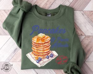 Funny Mental Health Shirt Pancakes And Panic Attacks Womens Mental Health Tee Sweatshirt giftyzy 4