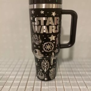 star wars laser engraved 40oz cup may the force be with you stanley 40 oz tumbler dupe laughinks 1