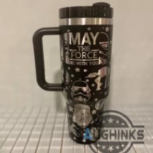 star wars laser engraved 40oz cup may the force be with you stanley 40 oz tumbler dupe laughinks 4