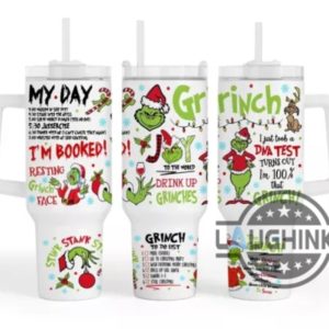 drink up grinches christmas stanley tumbler dupe 40 oz