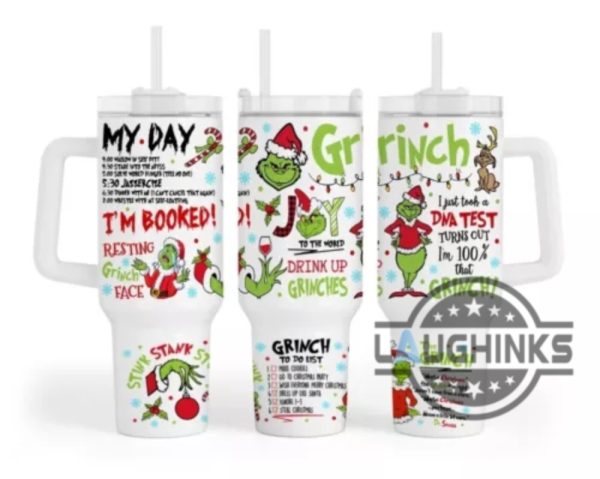 drink up grinches christmas stanley tumbler dupe 40 oz