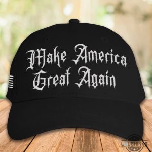 dark gothic maga hat elon musk make america great again embroidered baseball hat laughinks 4