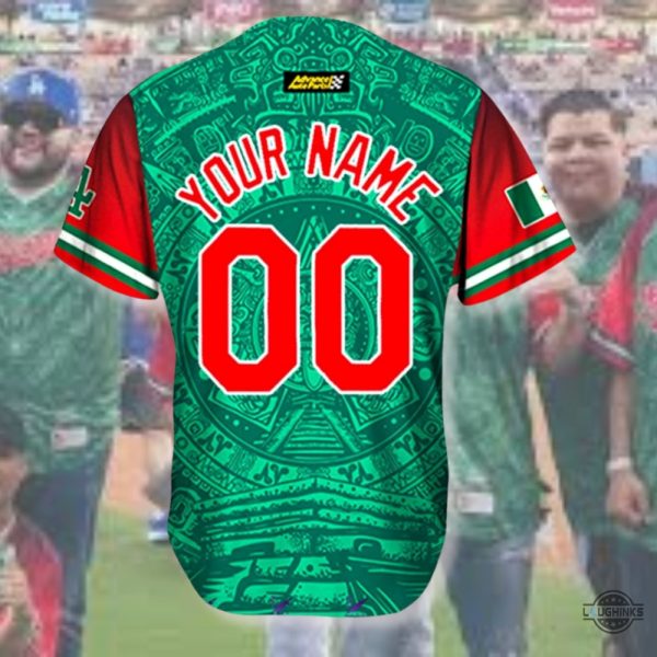 personalized los dodgers mexican heritage shirt giveaway 2024 los angeles dodgers baseball jersey shirt replica laughinks 2