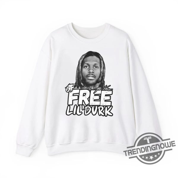 Free Lil Durk Shirt Show Support For The Hiphop Star trendingnowe 1