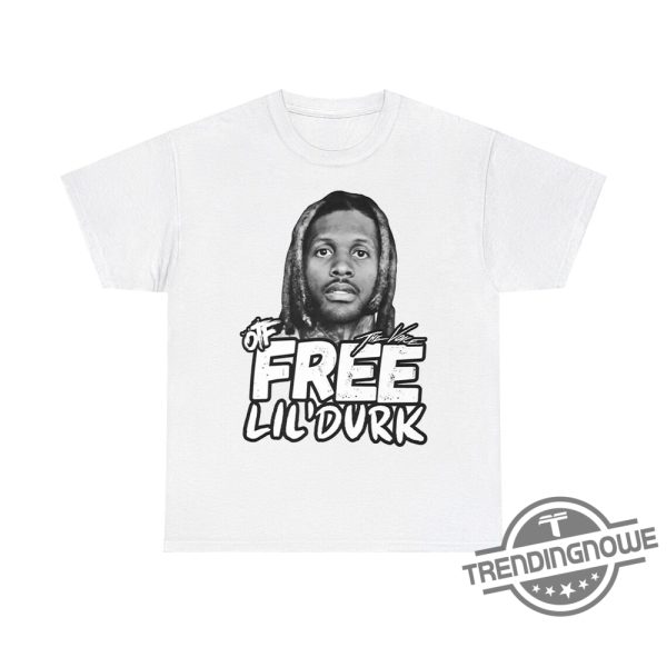 Free Lil Durk Shirt Show Support For The Hiphop Star trendingnowe 2