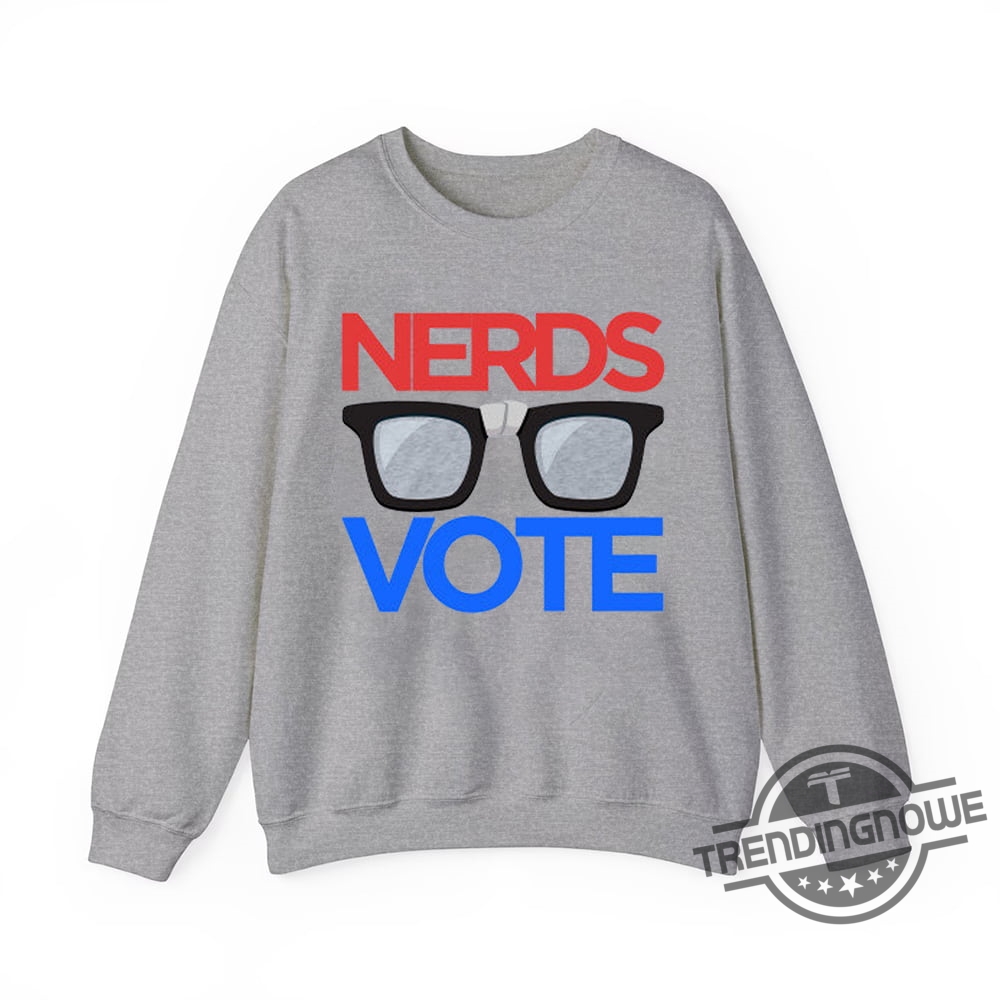 Steve Blum Nerds Vote Shirt  Unique Tee Promoting Voting Awareness