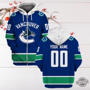 Personalized Nhl Vancouver Canucks For Fans 3D All Over Print Zip Up Hoodie Shirt Sweatshirt revetee 2