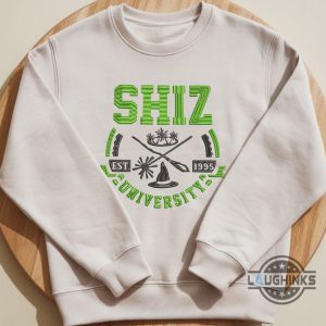 shiz university embroidered sweatshirt t shirt hoodie witches defying gravity crewneck musical elphaba broadway movie fan gift laughinks 6