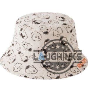 peanuts snoopy all over printed bucket hat zara replica