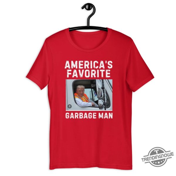 Trump Garbage Truck Love America Shirt Bold Trump Supporter Statement Tee trendingnowe 2