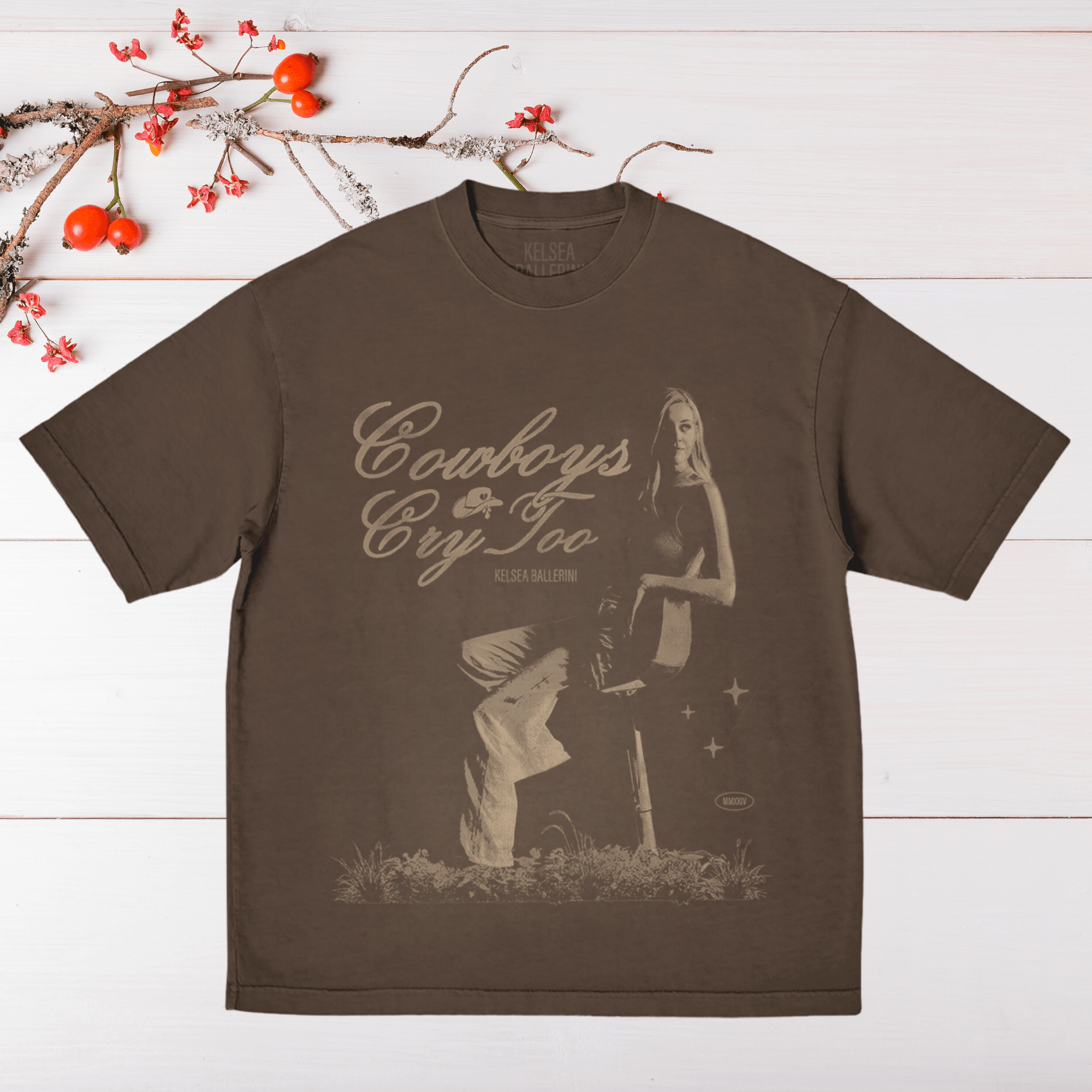 Kelsea Ballerini Cowboys Cry Too Face T Shirt