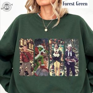 Merry Christmas 90S Movies Shirt Vintage Christmas Movies Sweatshirt Retro Xmas Movies Tshirt Family Reunion Hoodie 1990S Holiday Shirt giftyzy 3