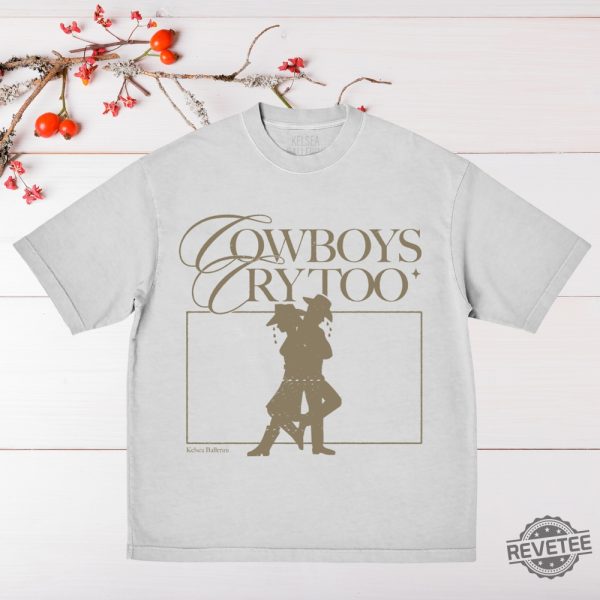 Kelsea Ballerini Cowboys Cry Too Graphic T Shirt revetee 1