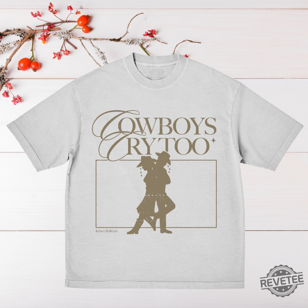 Kelsea Ballerini Cowboys Cry Too Graphic T Shirt