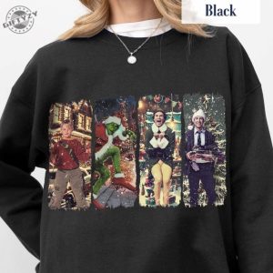 Merry Christmas 90S Movies Shirt Vintage Christmas Movies Sweatshirt Retro Xmas Movies Tshirt Family Reunion Hoodie 1990S Holiday Shirt giftyzy 5