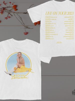 Kelsea Ballerini 2023 Yellow Ring Portrait Dateback T Shirt revetee 2