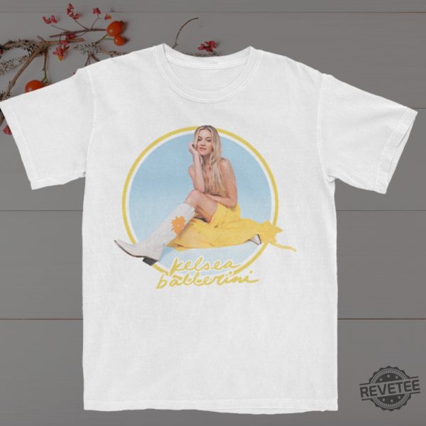 Kelsea Ballerini 2023 Yellow Ring Portrait Dateback T Shirt revetee 3