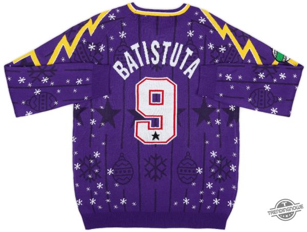 Batistuta 9 Felicita Christmas Ugly Sweater Festive Holiday Sweater For Soccer Lovers trendingnowe 2