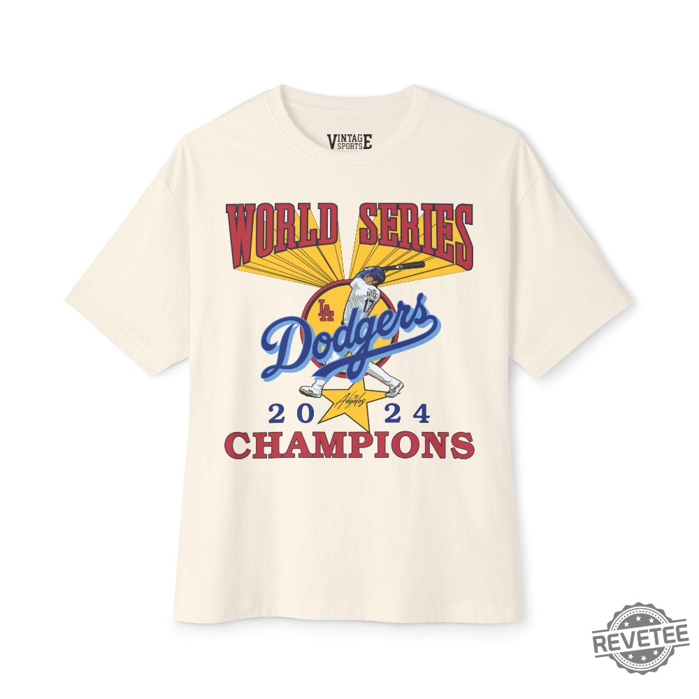 Dodgers 2024 World Series Champions Shirt Hoodie Sweatshirt