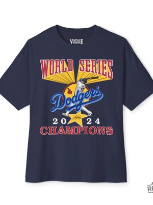 Dodgers 2024 World Series Champions Shirt Hoodie Sweatshirt revetee 2