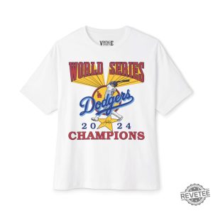 Dodgers 2024 World Series Champions Shirt Hoodie Sweatshirt revetee 3